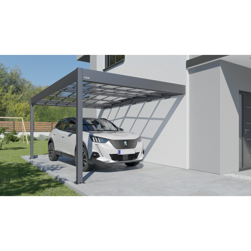 Carport adossé Libeccio 16,24 m² Carport adossé Libeccio 16,24 m²