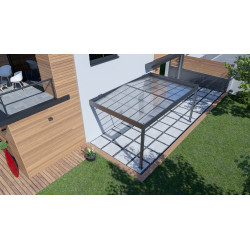 Carport adossé Libeccio 16,24 m² Carport adossé Libeccio 16,24 m²
