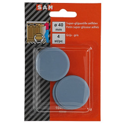 Patin glisseur adhésif Ø 40 mm – Protège vos sols | SAM