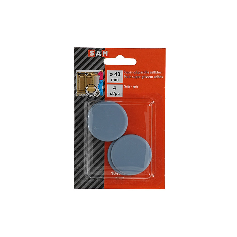 Patin glisseur adhésif Ø 40 mm – Protège vos sols | SAM