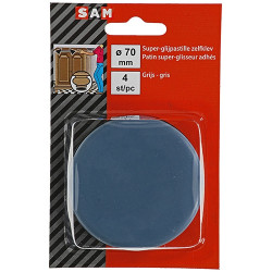 Patin glisseur adhésif Ø 70 mm – Protège vos sols | SAM