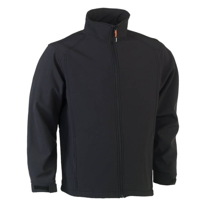 Veste softshell Julius noire M HEROCK