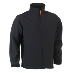 Veste softshell noire Julius HEROCK – Confort et protection | HEROCK