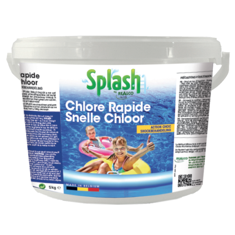 Chlore rapide 5 kg SPLASH