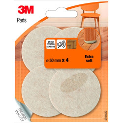 Patin en feutre adhésif Ø 50 mm – Protège vos sols | 3M