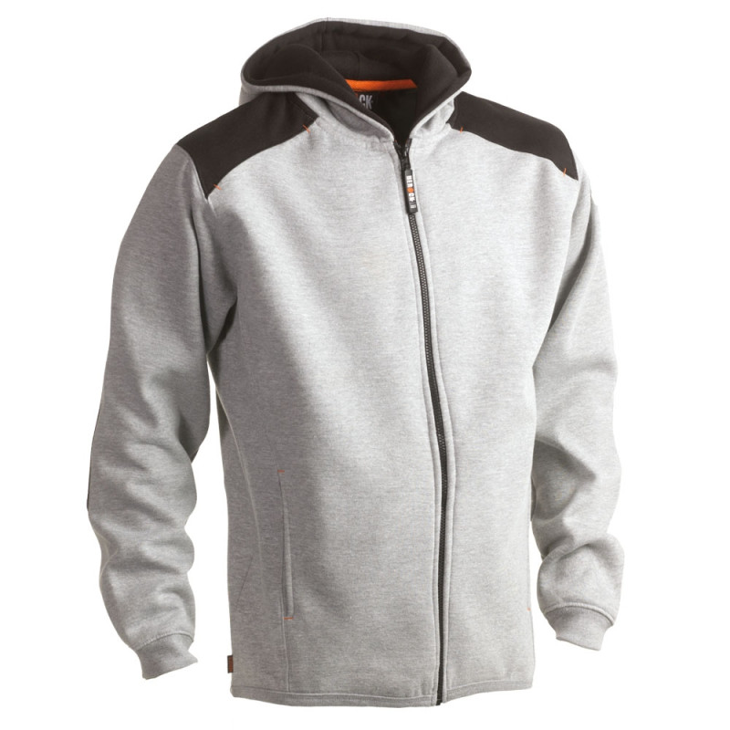 Pull avec capuche Juno gris L HEROCK