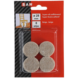 Super-feutre adhésif Ø 28 mm – Protège vos sols | SAM Super-feutre adhésif Ø 28 mm – Protège vos sols | SAM