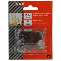 Patin en feutre à clouer Ø 22 mm – Protège vos sols | SAM