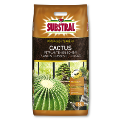 Terreau cactus et bonsaïs 6 L SUBSTRAL