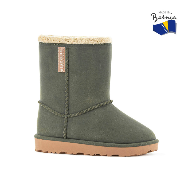 Paire de bottines Cheyennetoo enfant kaki 24/25 BLACKFOX