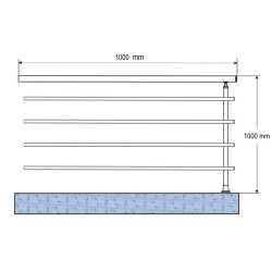Kit Rondo Secundo SOGEM – Garde-corps sécurisé | SOGEM