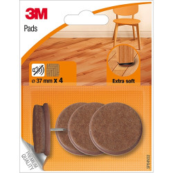 Patin feutre à clouer Ø 37mm – Protège vos sols | 3M

