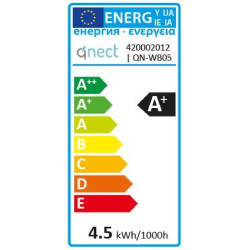 Ampoule LED Smart Wi-Fi GU10 4,5 W QNECT Ampoule LED Smart Wi-Fi GU10 4,5 W QNECT
