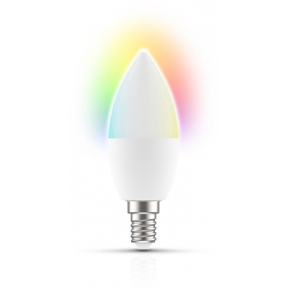 Ampoule Connectée WiFi E14 RGB Multicolore et Dimmable LED, Ampoule  Intelligente Compatible avec Alexa et Google