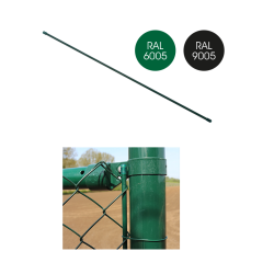 Barre de tension clôture noire 205cm – Renforcez votre jardin | GIARDINO Barre de tension clôture noire 205cm – Renforcez votre jardin | GIARDINO