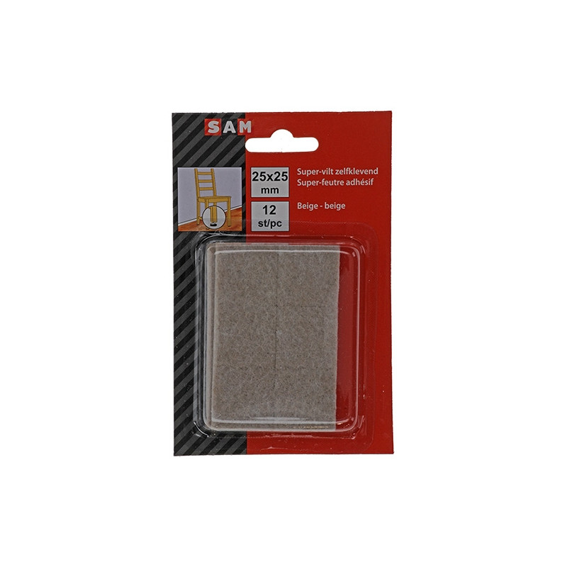 Super-feutre adhésif 25x25mm – Protection meubles | SAM Super-feutre adhésif 25x25mm – Protection meubles | SAM