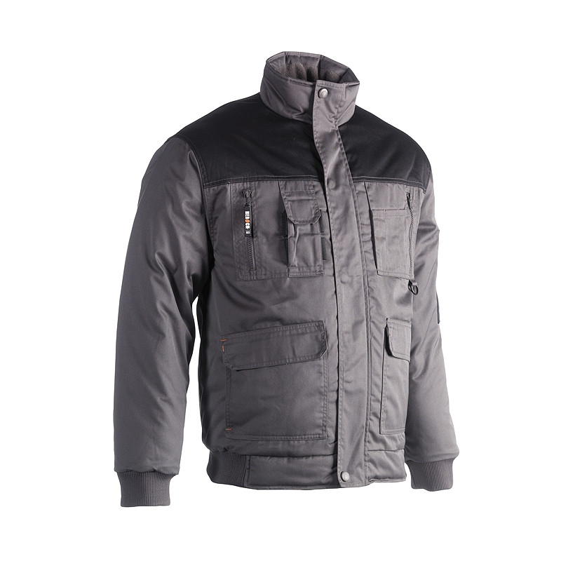 Veste Typhon grise et noire XL HEROCK