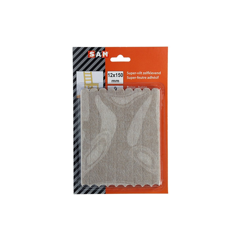 Super-feutre adhésif 12x150mm – Lot de 9 pièces | SAM Super-feutre adhésif 12x150mm – Lot de 9 pièces | SAM