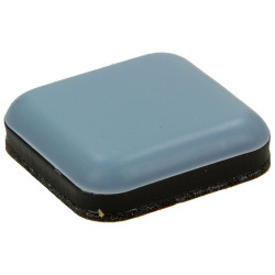 Patin glisseur gris 25x25mm – Protège vos sols | SAM