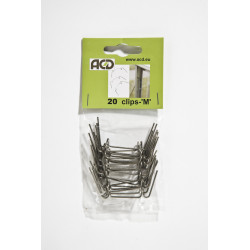 Clips Vitres Serre M 20pcs ACD – Fixation Facile
 Clips Vitres Serre M 20pcs ACD – Fixation Facile