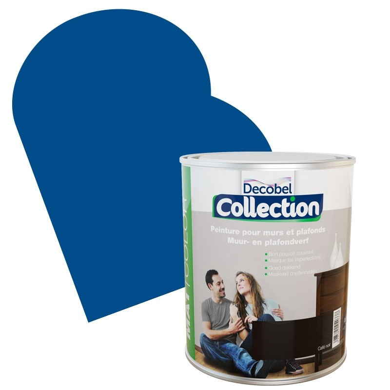 Peinture Mur & Plafond Collection cordon bleu mate 2,5 L DECOBEL