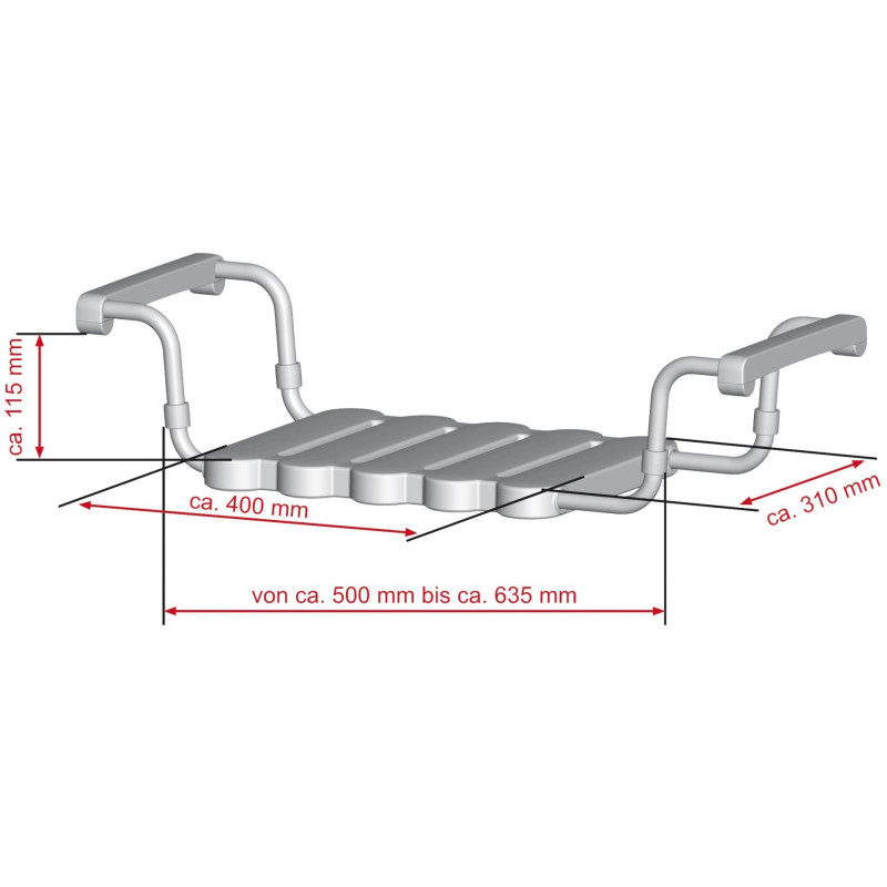 Siège de bain SANIMAR – Sécurité et confort | SANIMAR

