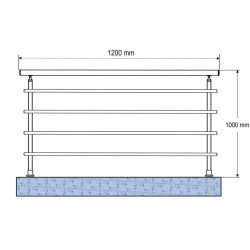Kit Rondo Primo SOGEM – Garde-corps sécurisé | SOGEM Kit Rondo Primo SOGEM – Garde-corps sécurisé | SOGEM