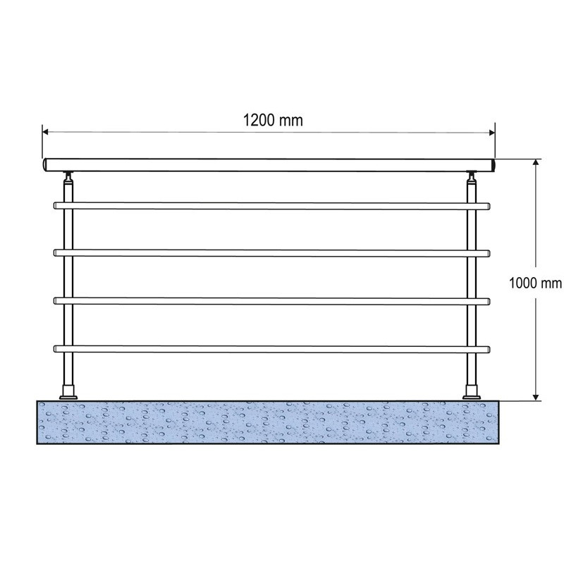 Kit Rondo Primo SOGEM – Garde-corps sécurisé | SOGEM Kit Rondo Primo SOGEM – Garde-corps sécurisé | SOGEM
