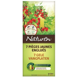 Piège jaune englué 7 pièces NATUREN