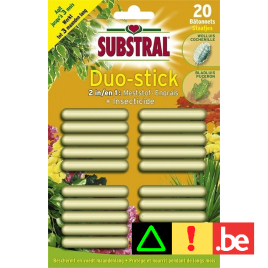 Insecticide en bâtonnet Duo-Stick 20 pièces SUBSTRAL