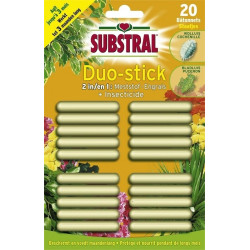 Insecticide Duo-Stick 20 pièces SUBSTRAL anti-insectes | SUBSTRAL