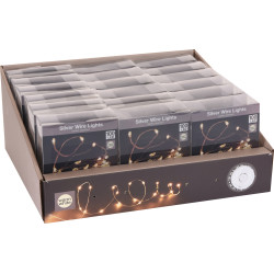 Fil illuminé Noël LED 5m – Ambiance Magique