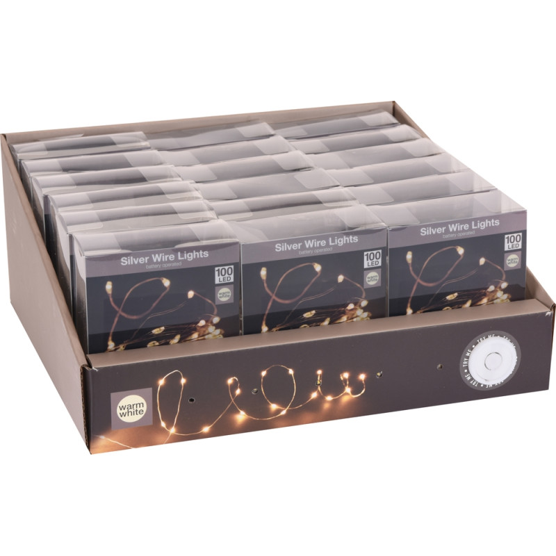 Fil illuminé Noël LED 5m – Ambiance Magique