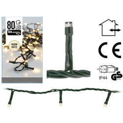Guirlande LED Blanc Chaud 6m – Éclairage Festif
