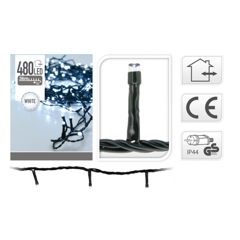 Guirlande LED Blanc Froid 36m – Éclairage Festif
