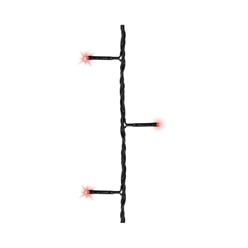 Guirlande LED Extérieure Rouge 13,5m – 8 Fonctions | DECORIS