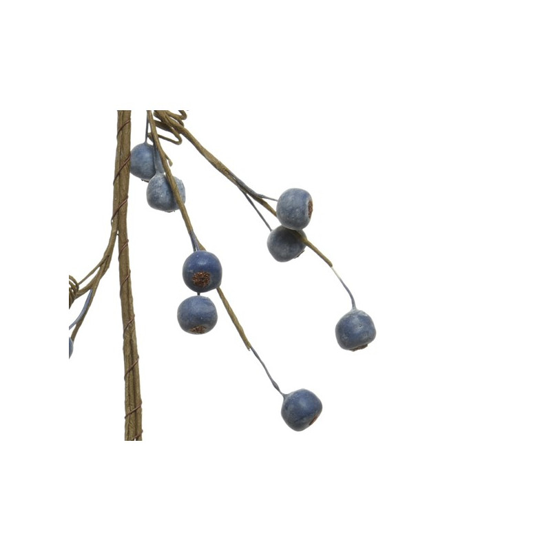 Guirlande de Noël avec baies givrées 1,1 m