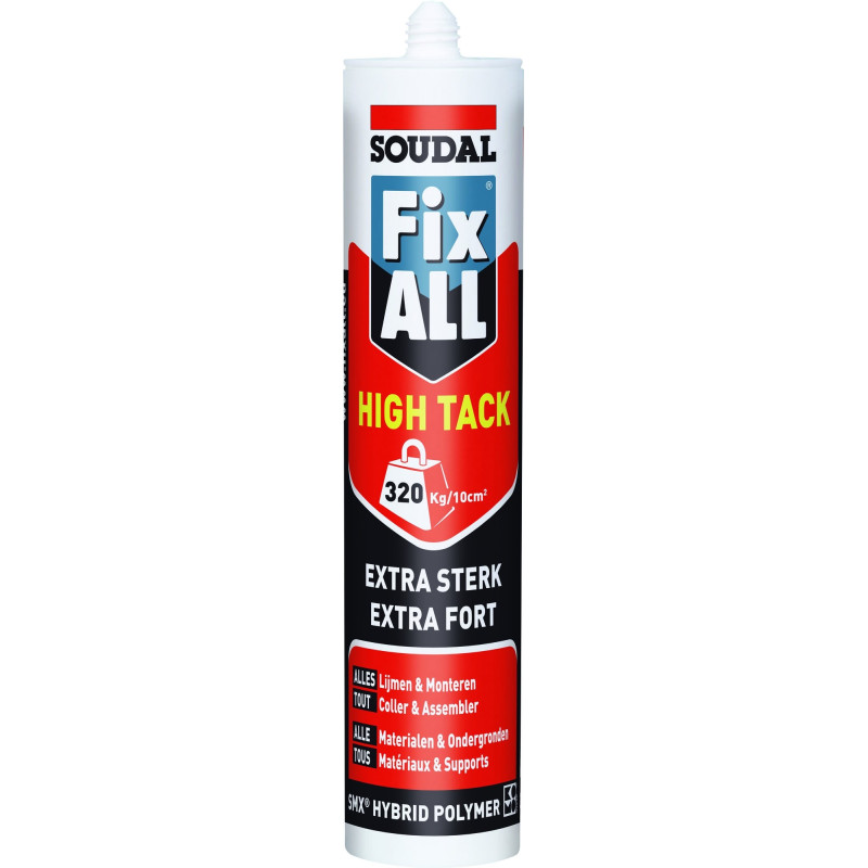 Colle-mastic Fix All High Tack brune 0,29 L SOUDAL