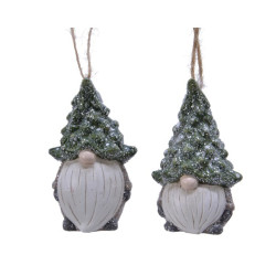 Gnome à suspendre en terre cuite 8,5 cm