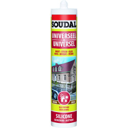 Silicone Universel Brun 0,3L SOUDAL – Étanchéité Fiable | SOUDAL
