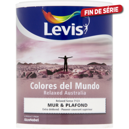 Peinture pour murs et plafonds Colores del Mundo relaxed sense 1 L LEVIS