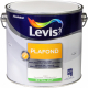 Peinture Plafond coquille d'oeuf extra mate 2,5 L LEVIS
