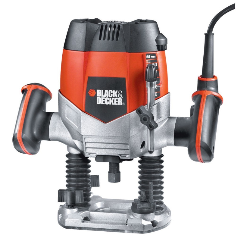 Défonceuse électrique KW900E 1200 W BLACK+DECKER