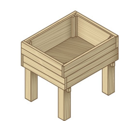 Carré potager enfant SOLID – Jardinage amusant | SOLID