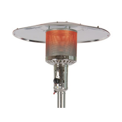 Chauffage de terrasse au gaz Champion 13,5 kW – Chaleur extérieure | PRACTO GARDEN