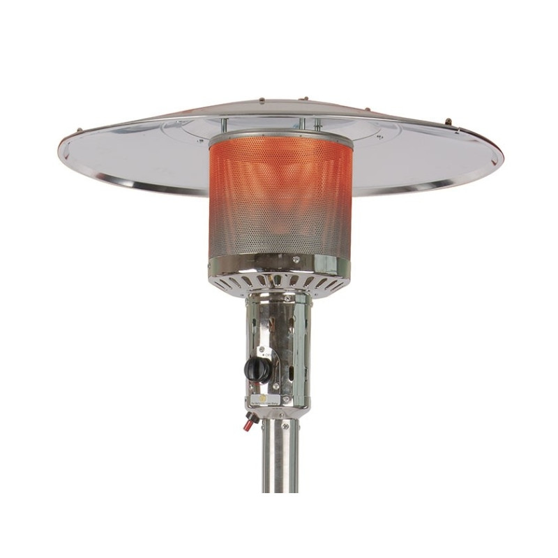 Chauffage de terrasse au gaz Champion 13,5 kW – Chaleur extérieure | PRACTO GARDEN