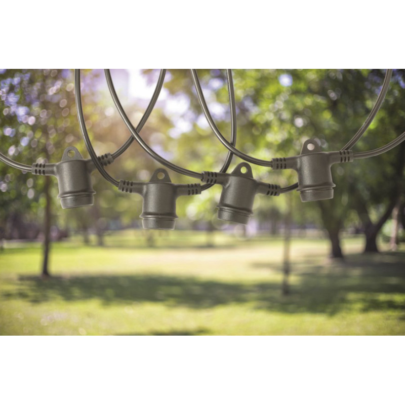 Guirlande Guingette Helios sans ampoule 12 m SYLVANIA