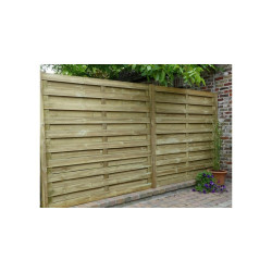 Écran Robuste Droit 180x180 – Protection Jardin | SOLID