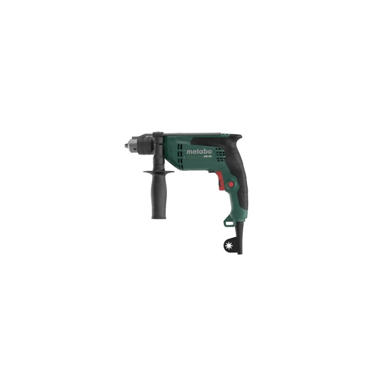 Perceuse à percussion électrique SBE650 avec accessoires 650 W METABO