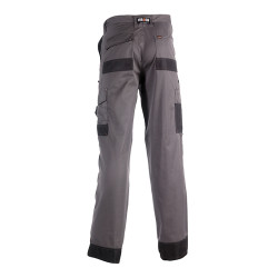 Pantalon de travail Mars gris/noir – Confort & Durabilité | HEROCK

